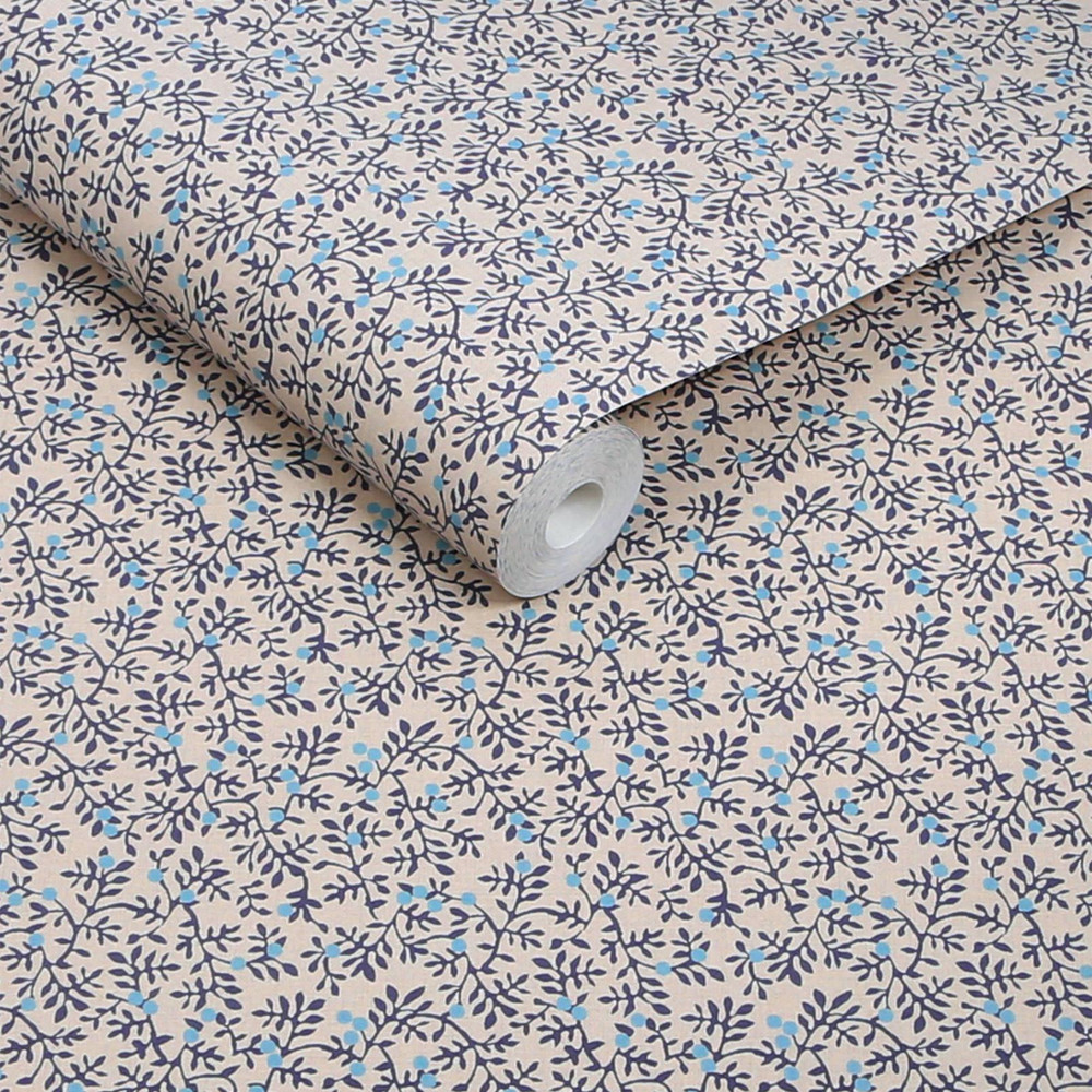 Next Simplicity Trail Navy Wallpaper