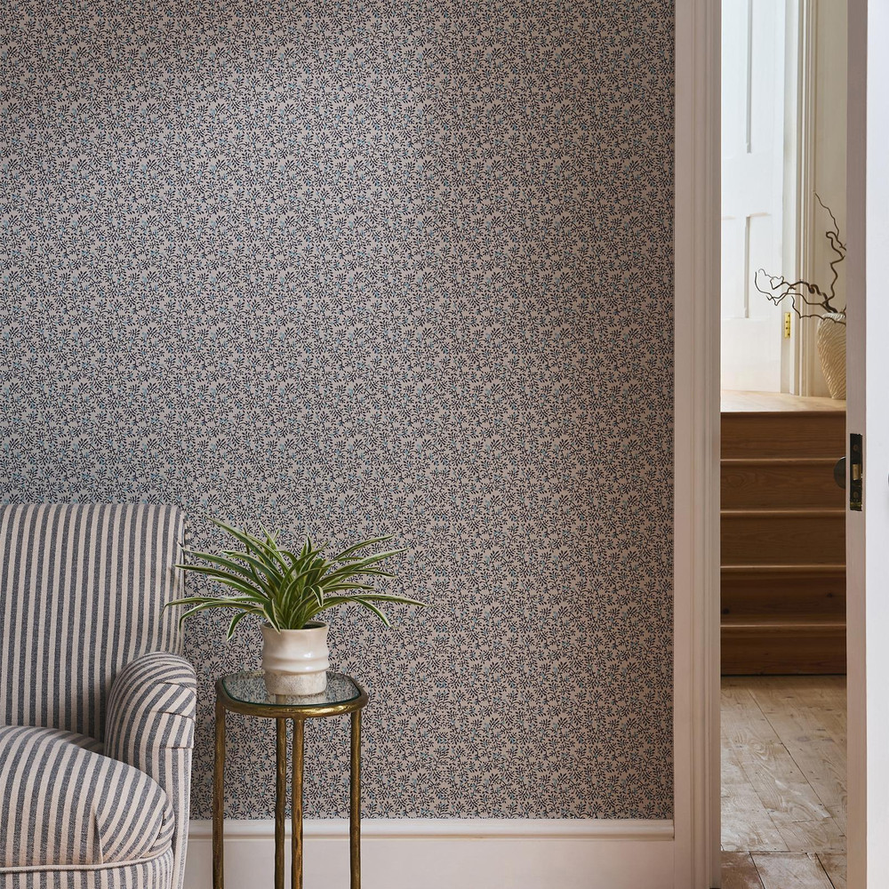 Next Simplicity Trail Navy Wallpaper