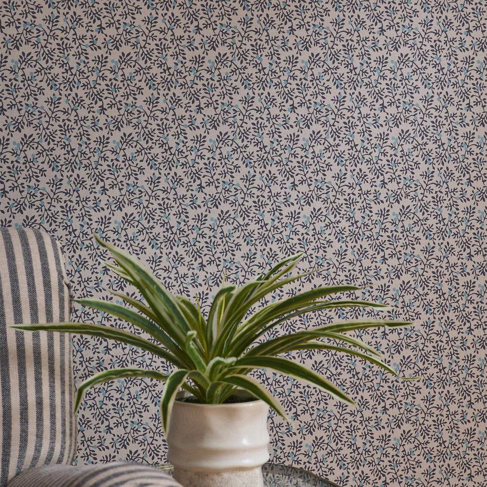Next Simplicity Trail Navy Wallpaper