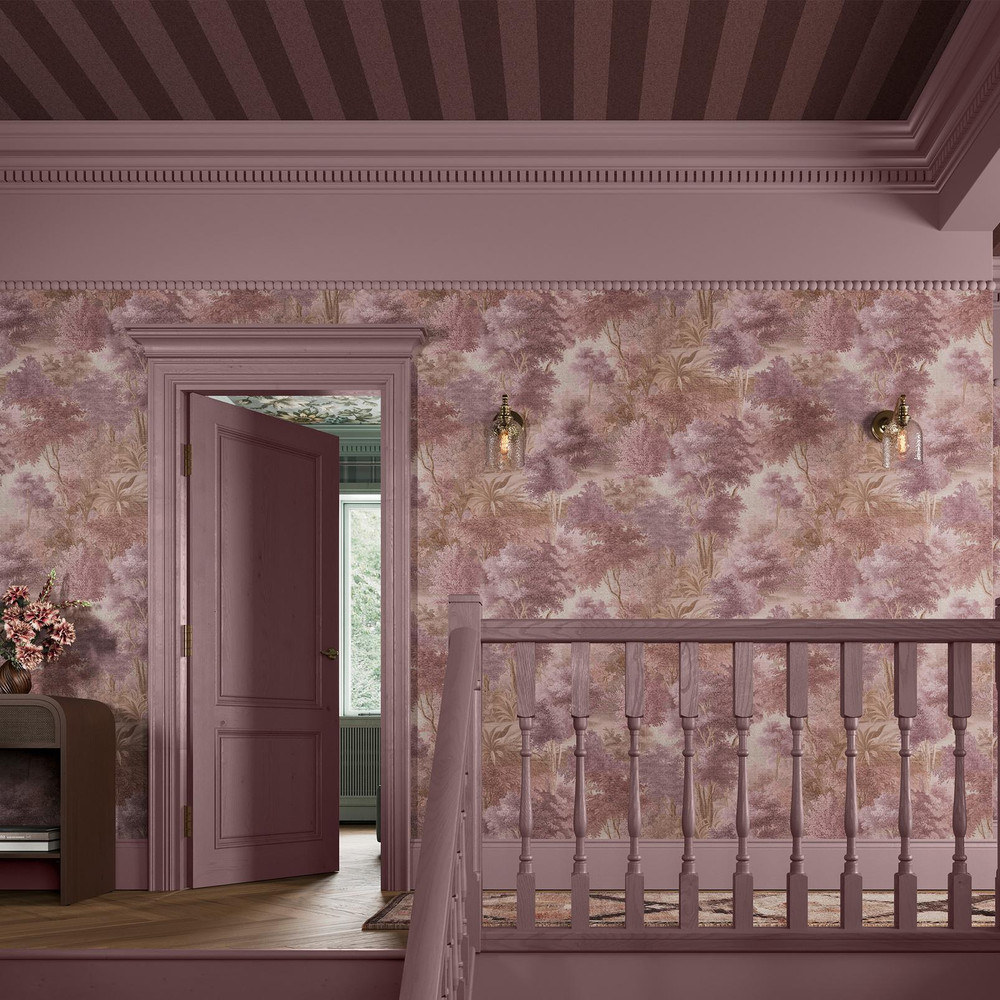 Sylva Thistle Wallpaper