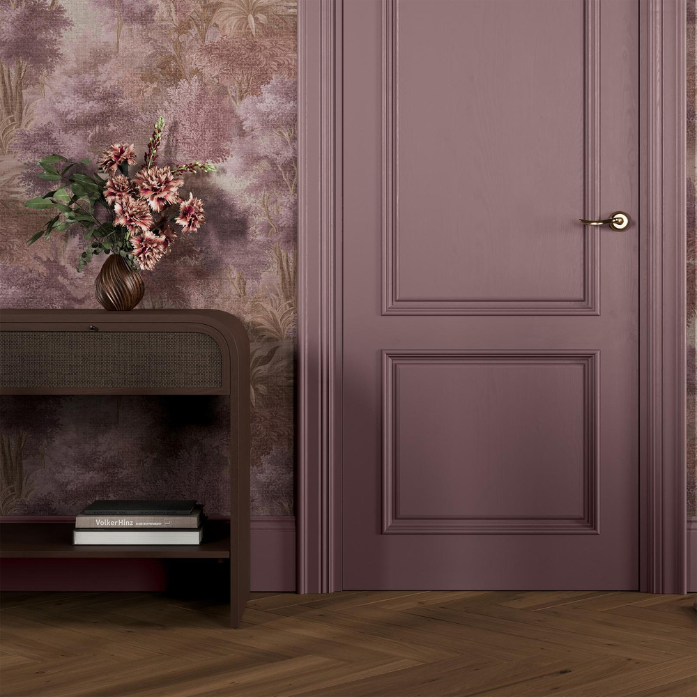 Sylva Thistle Wallpaper