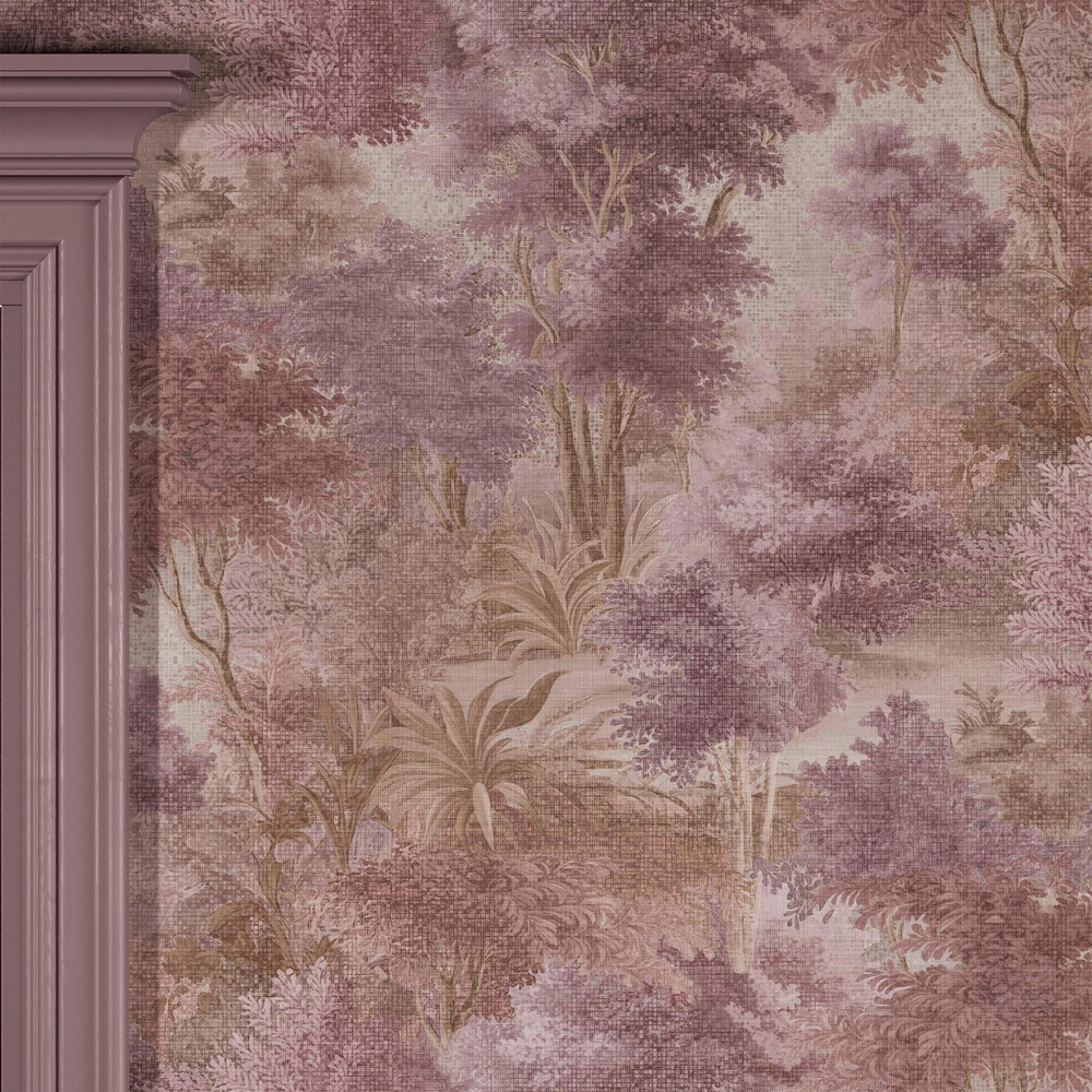 Sylva Thistle Wallpaper