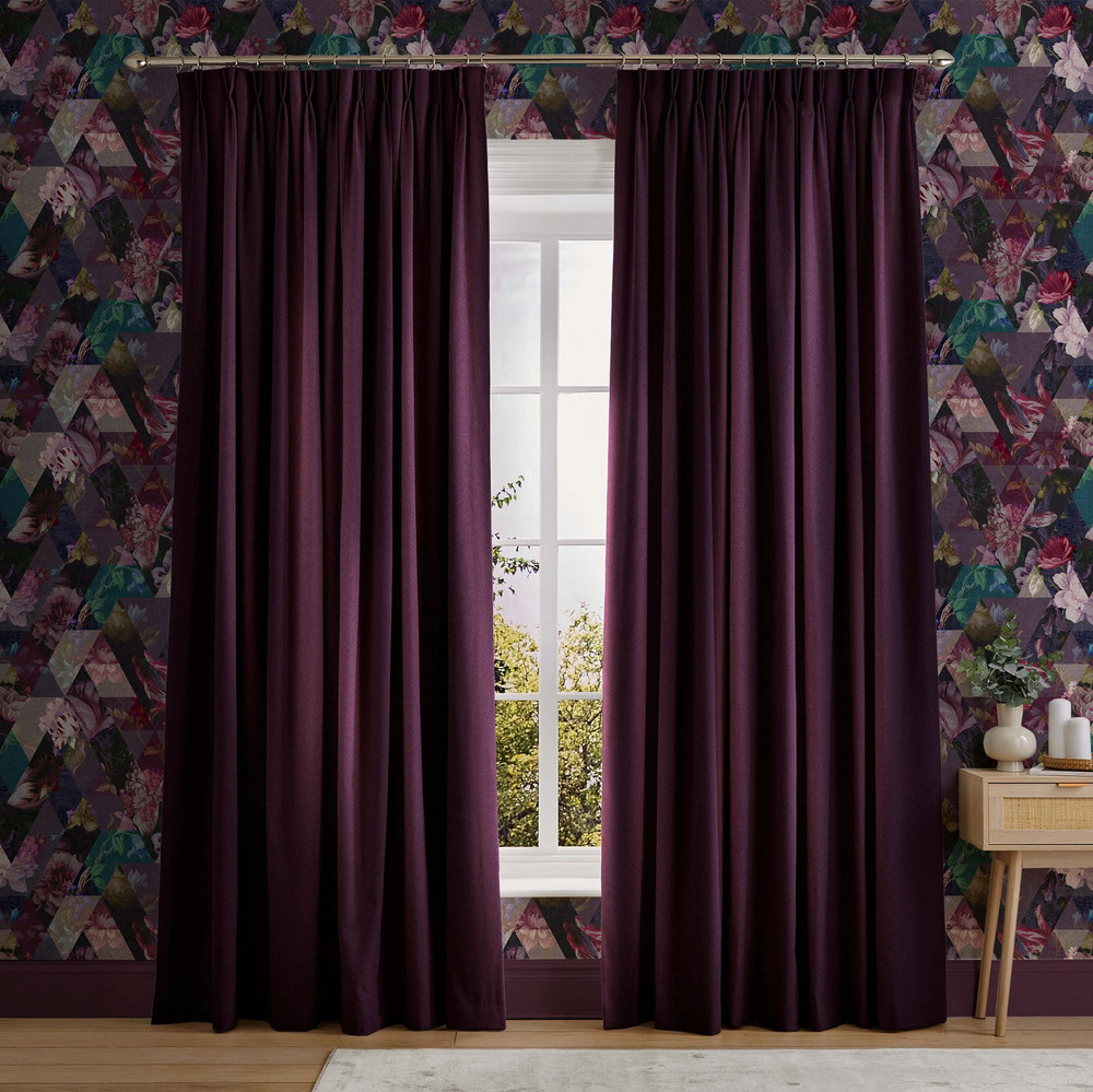 Opulence Amethyst Curtains