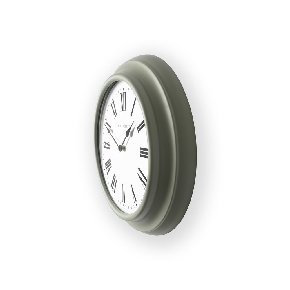 Brookvale Sage Leaf Green Large Station Clock