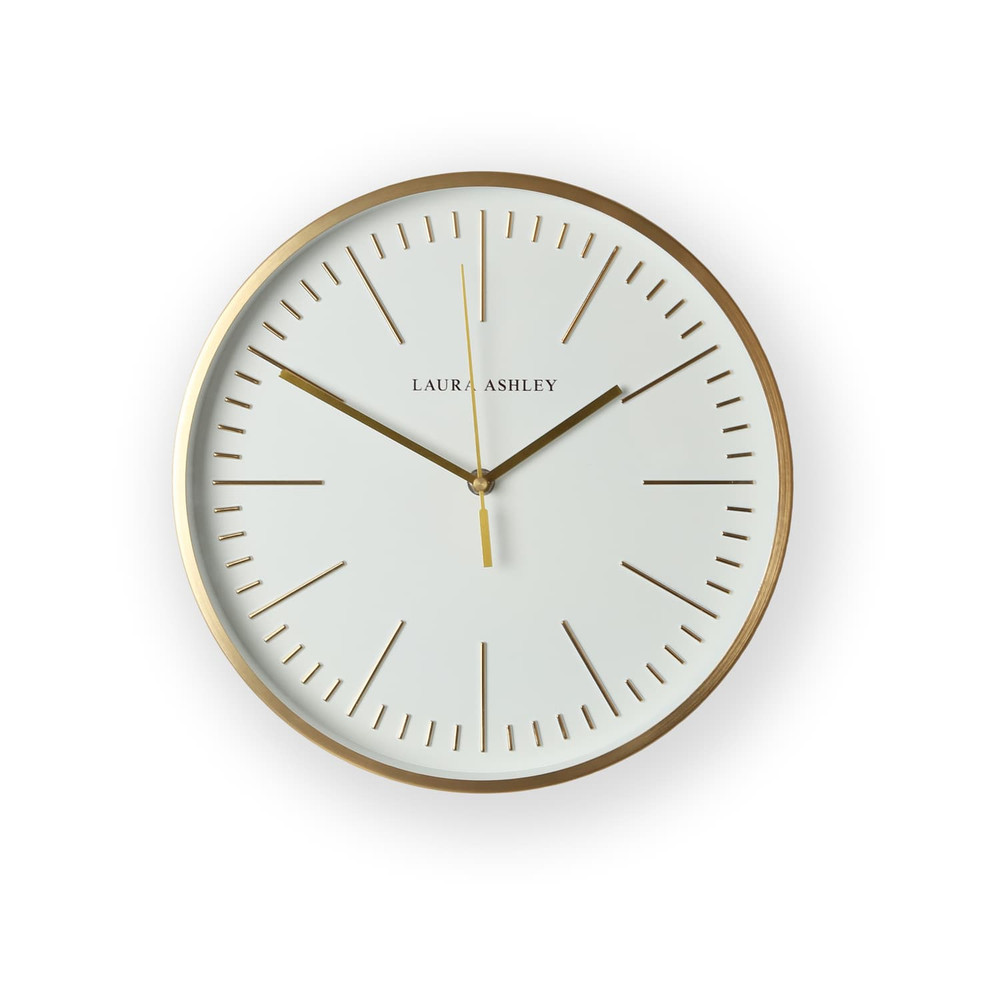 Glenn Gold Contemporary Metal Clock