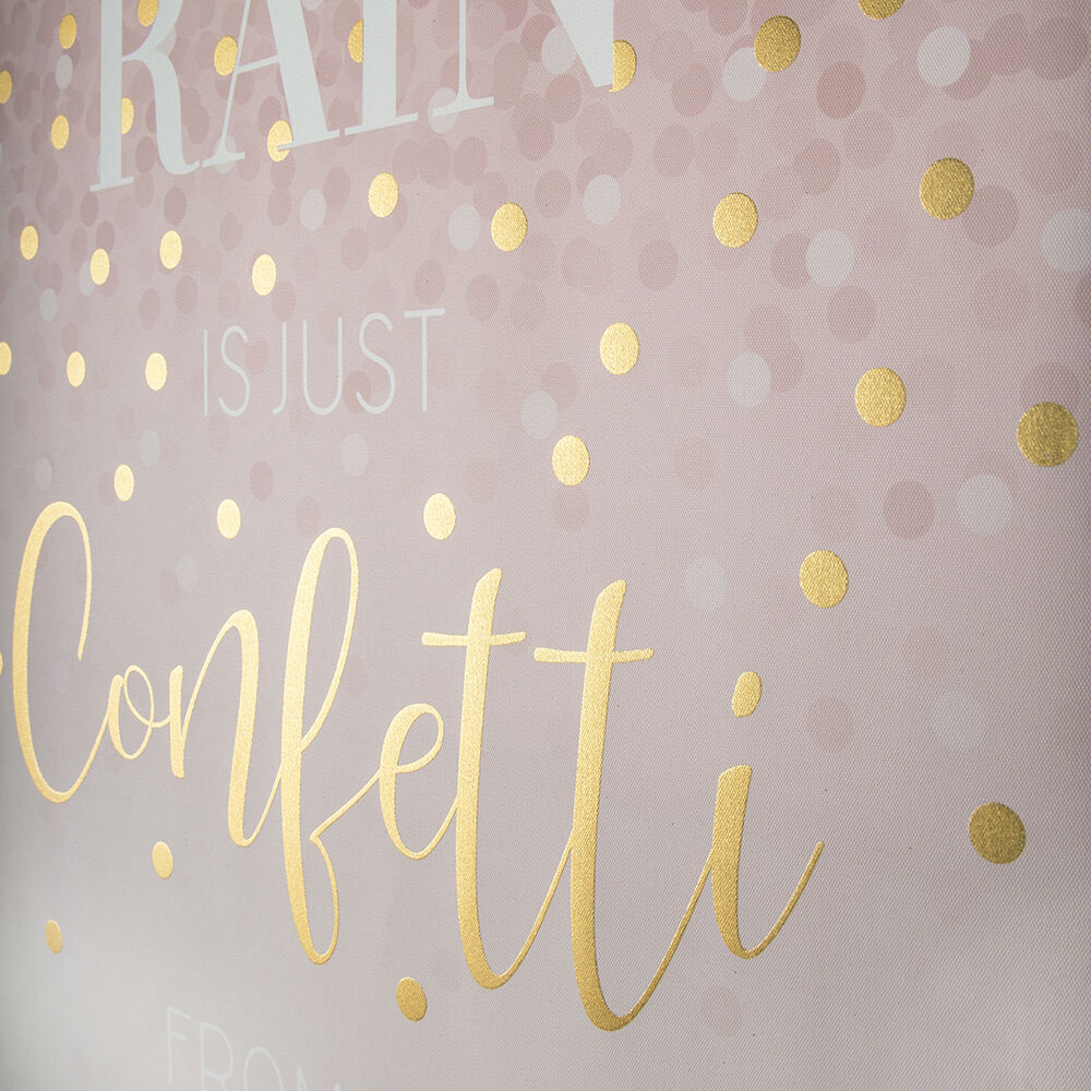 Confetti Typography Wall Art