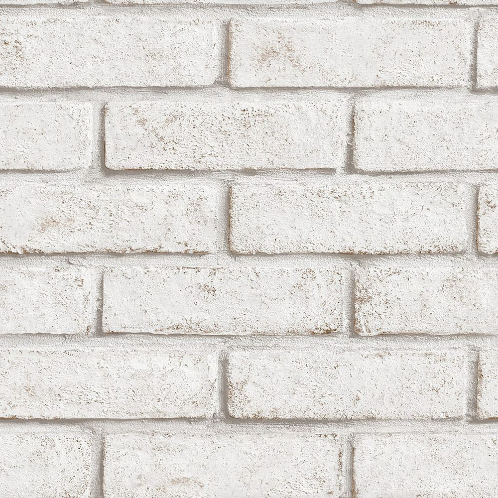 brick white & red wallpaper