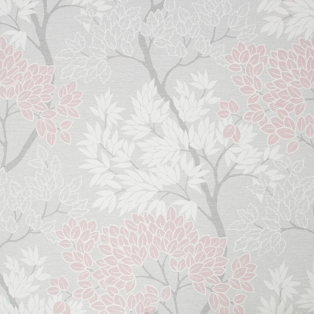 Fresco Lykke Tree Pink Floral Wallpaper