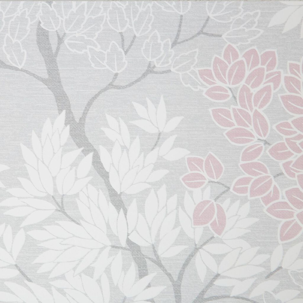 Fresco Lykke Tree Pink Floral Wallpaper