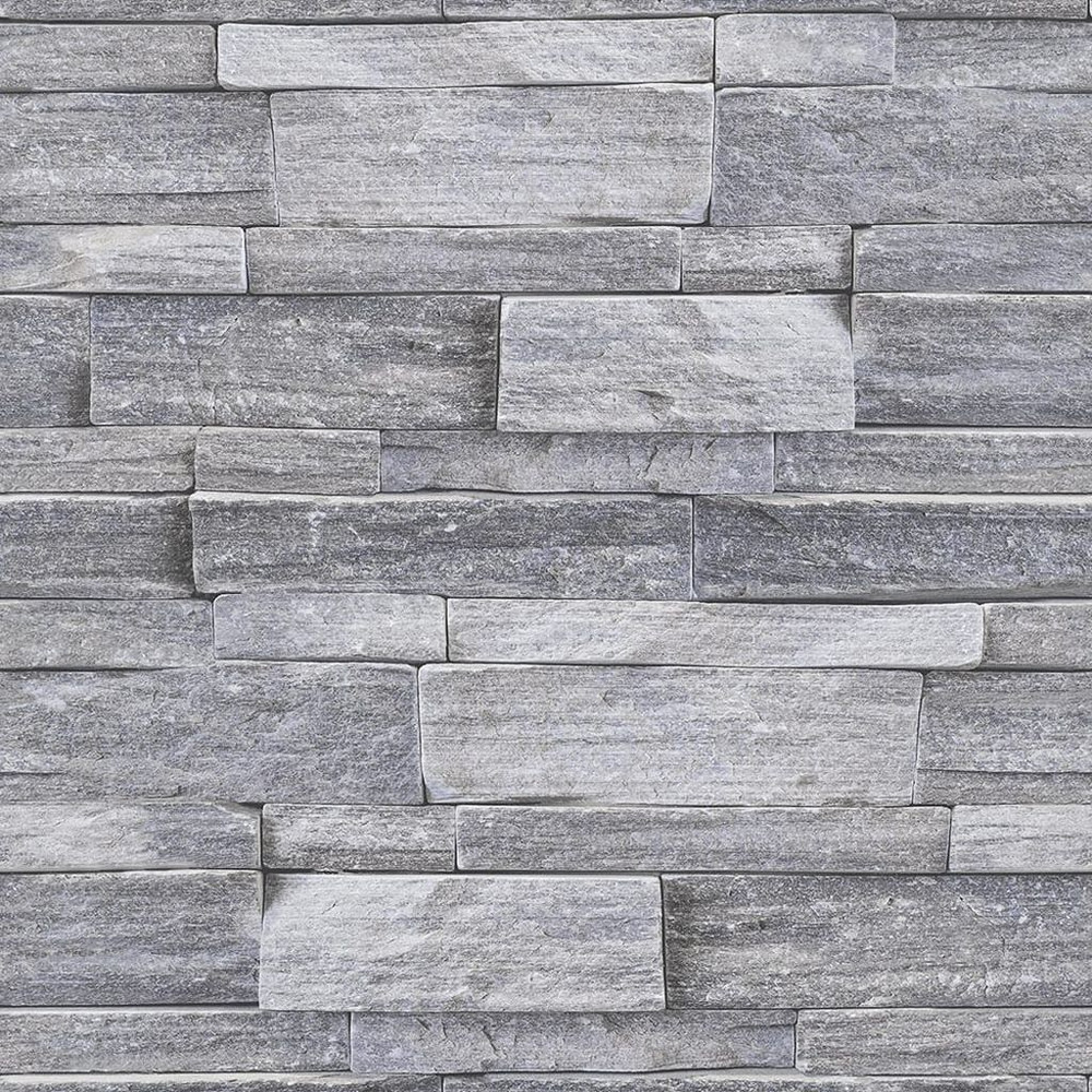 stone wall grey wallpaper