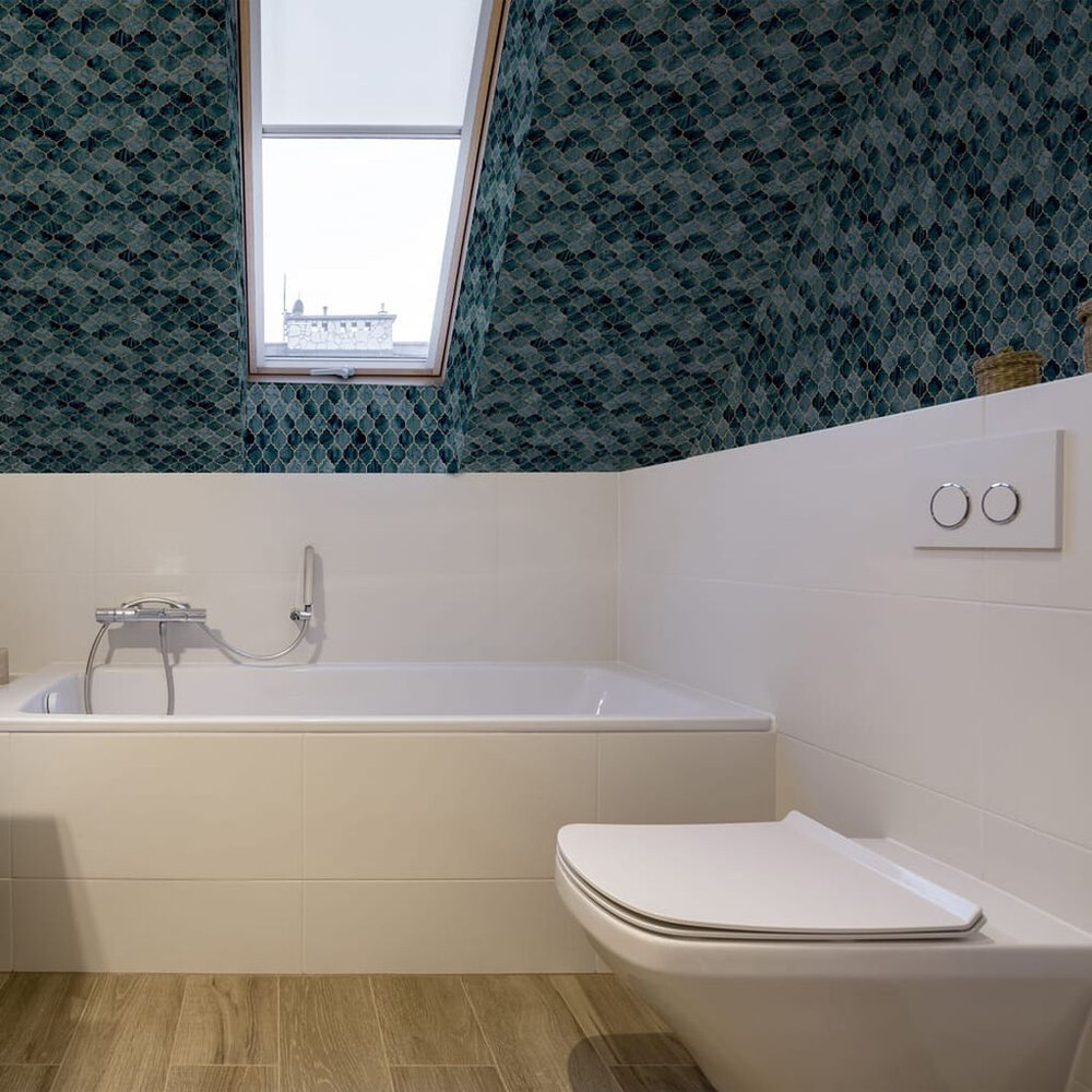 tegula teal wallpaper