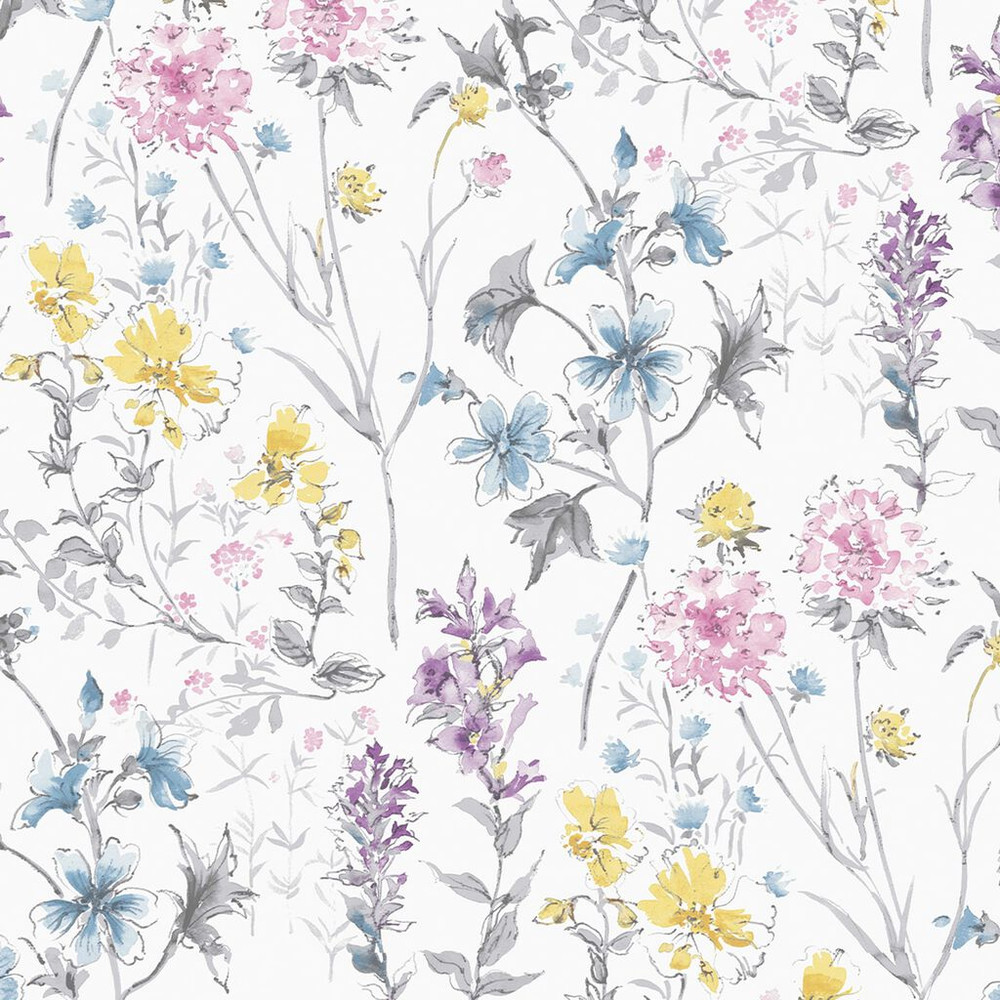 laura ashley wild meadow wallpaper