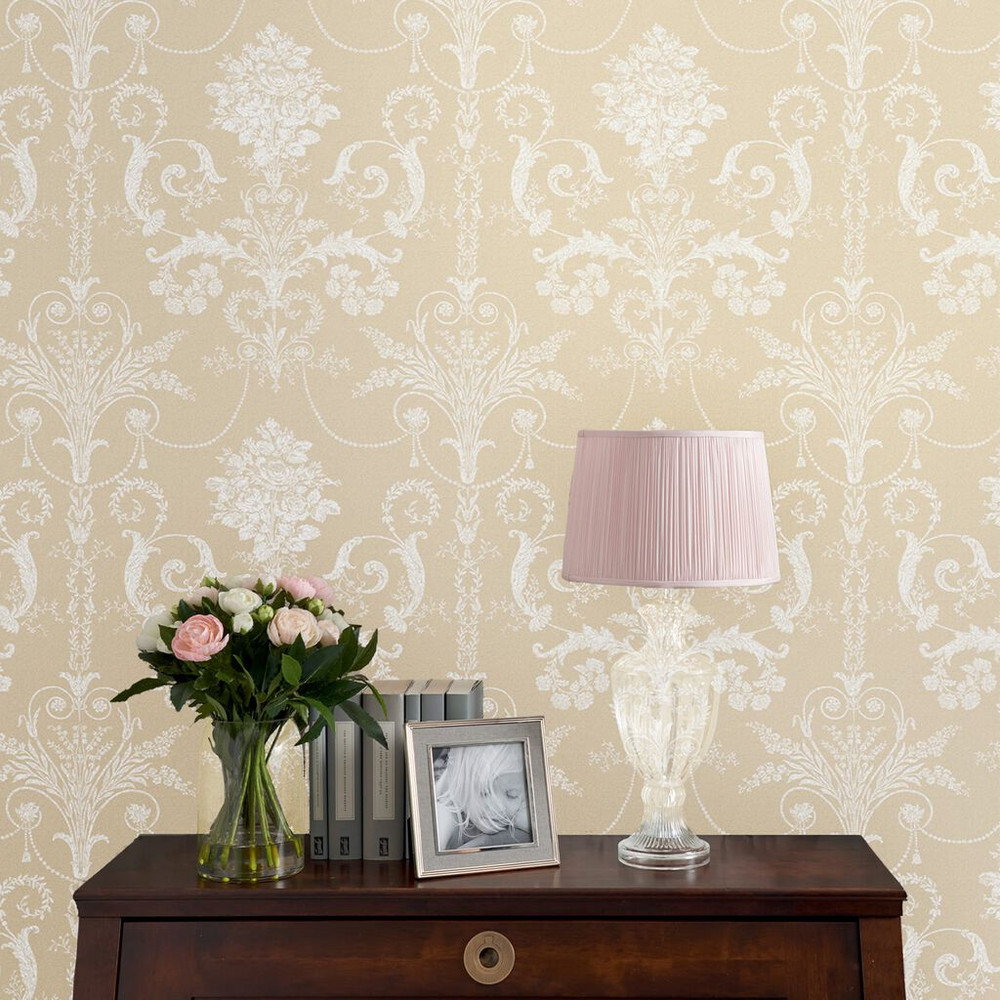 laura ashley josette linen wallpaper