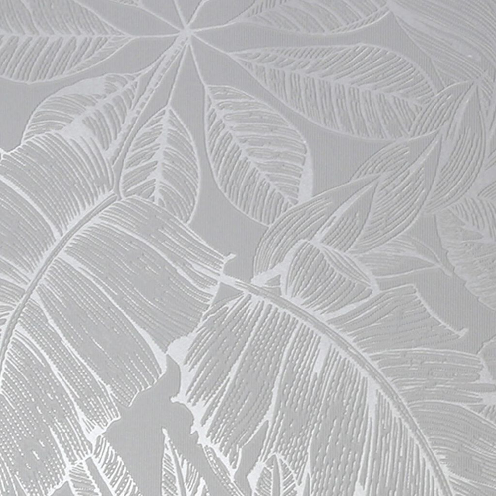 Tropic Archive Grey Wallpaper