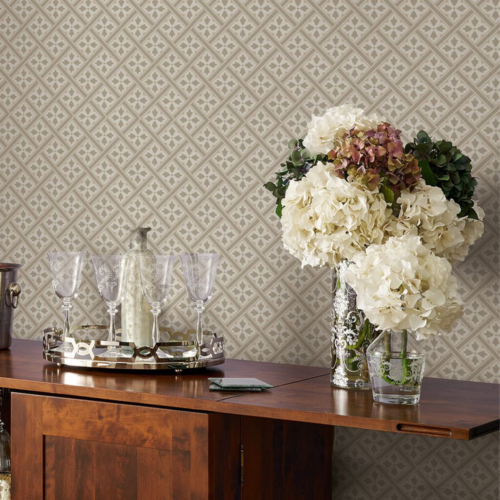 laura ashley mr jones dove grey wallpaper