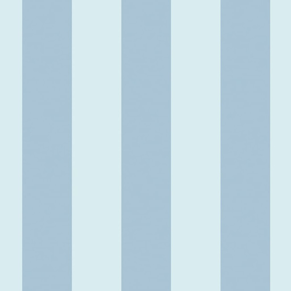 laura ashley lille matt stripe blue sky wallpaper