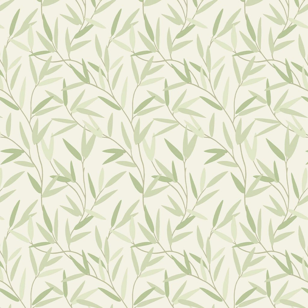 Laura Ashley Willow Leaf Hedgerow Wallpaper