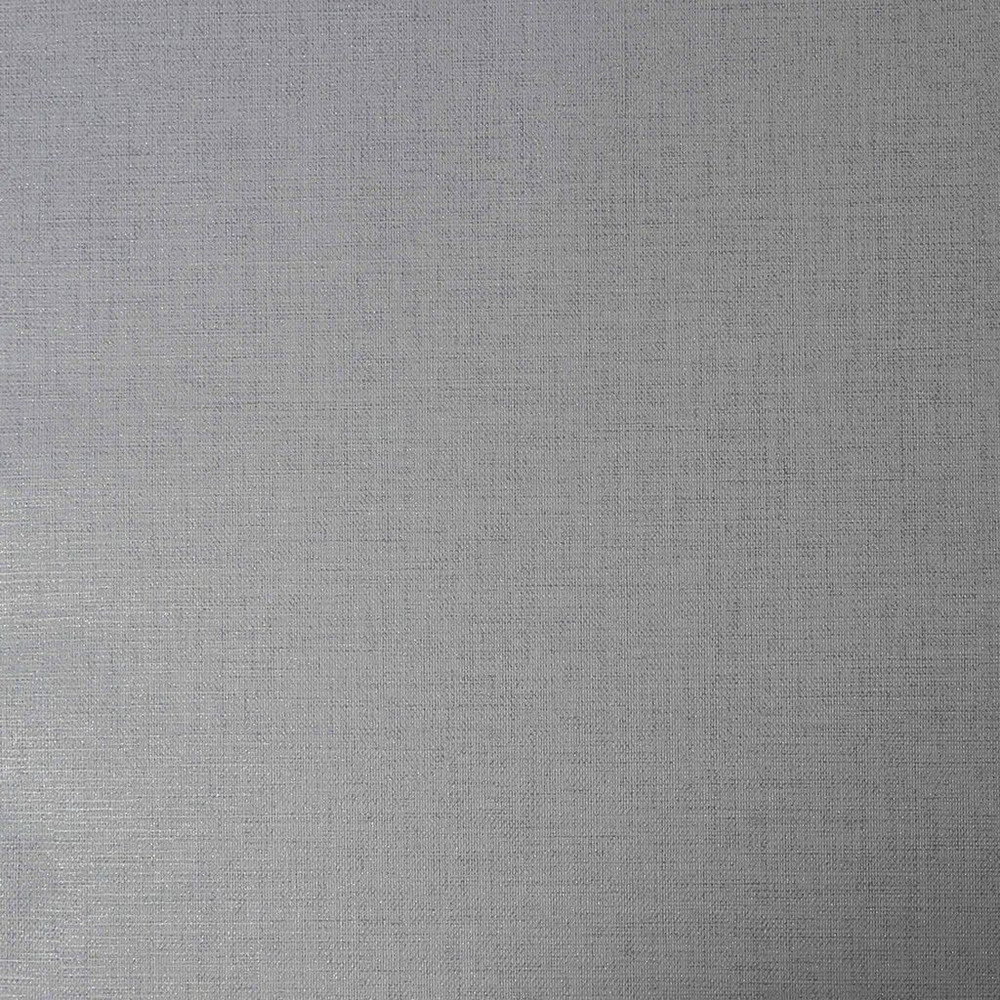 Linen Glitter Plain Mid Grey Wallpaper