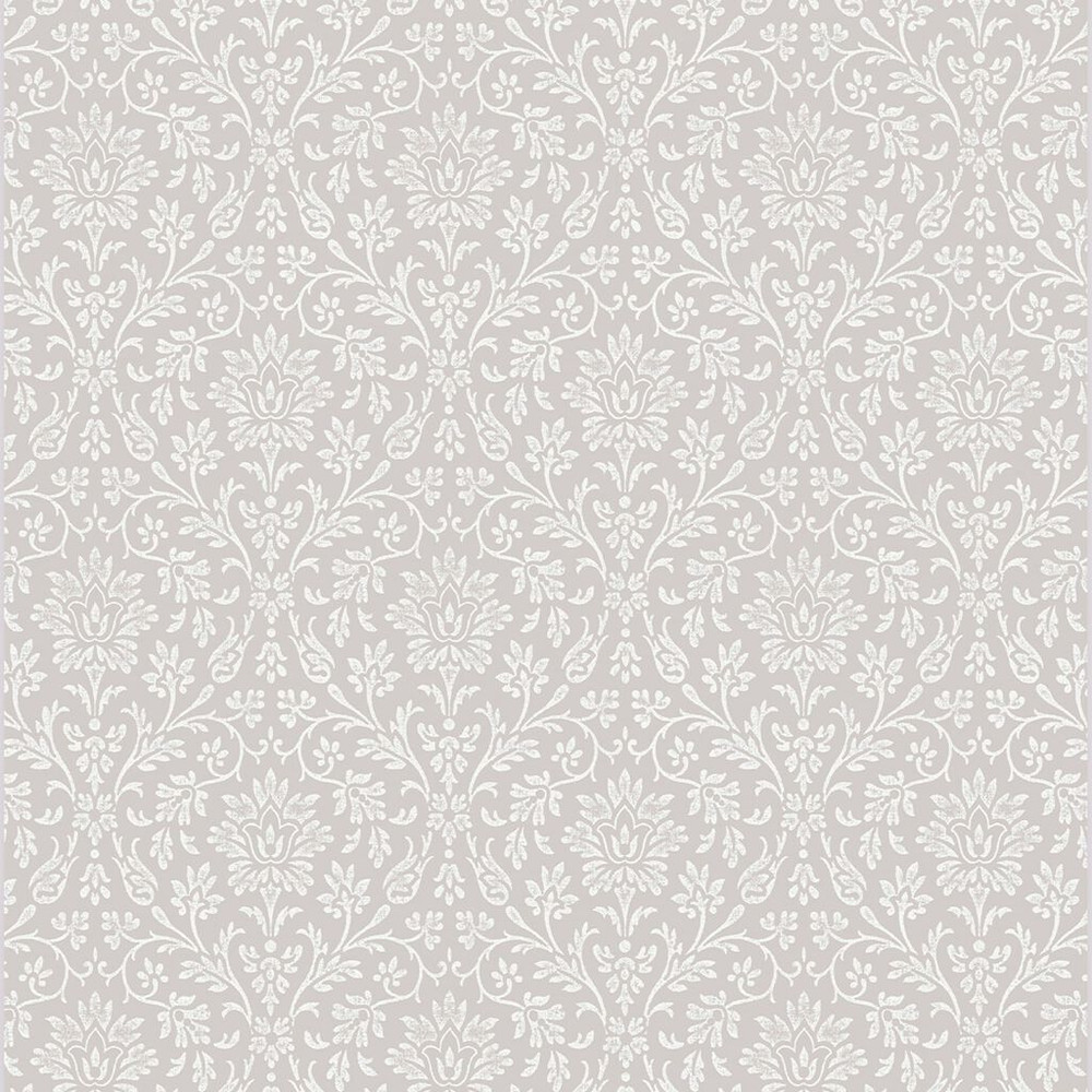 Laura Ashley Annecy Dove Grey Wallpaper