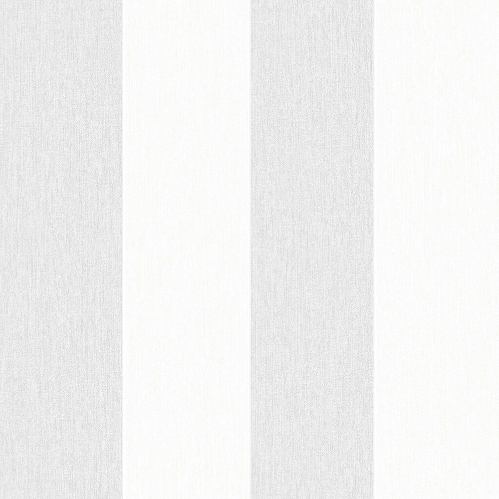 Calico Stripe Gray Wallpaper