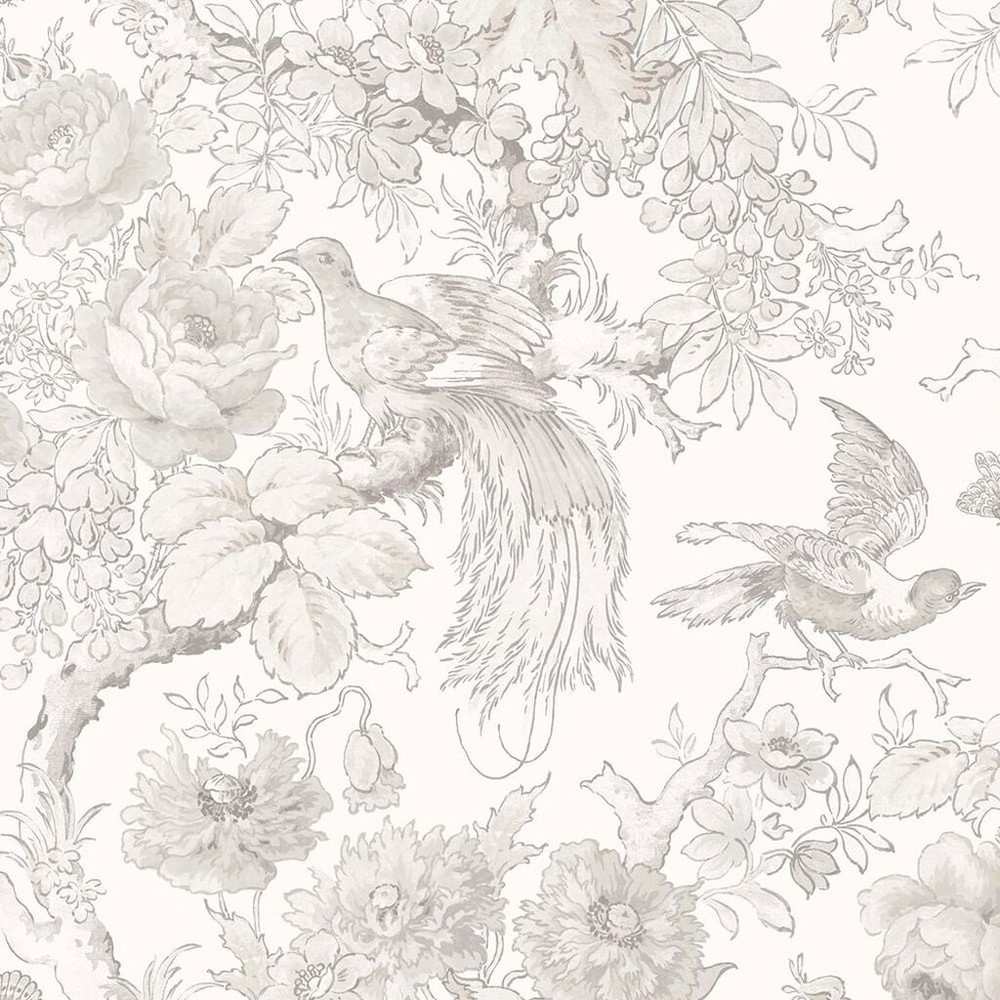 laura ashley birtle dove grey wallpaper