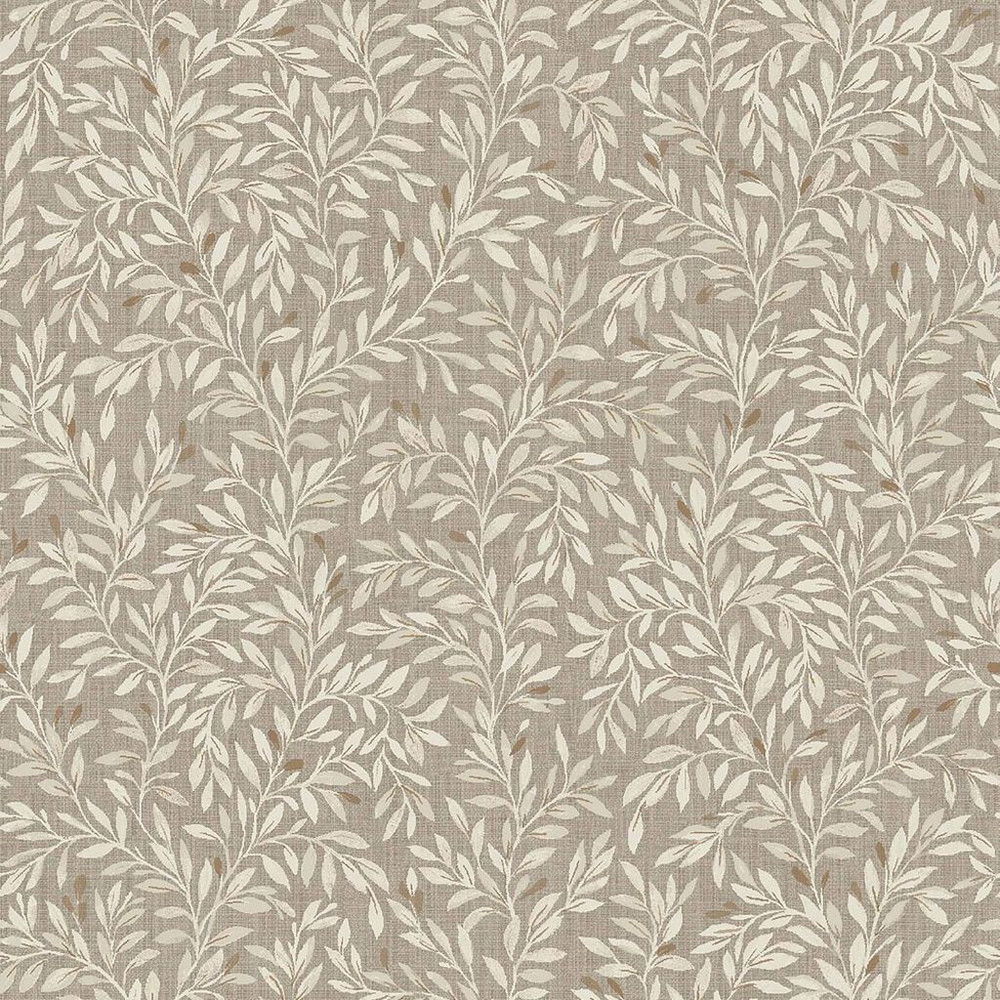 Next Ditsy Leaf Neutral Wallpaper