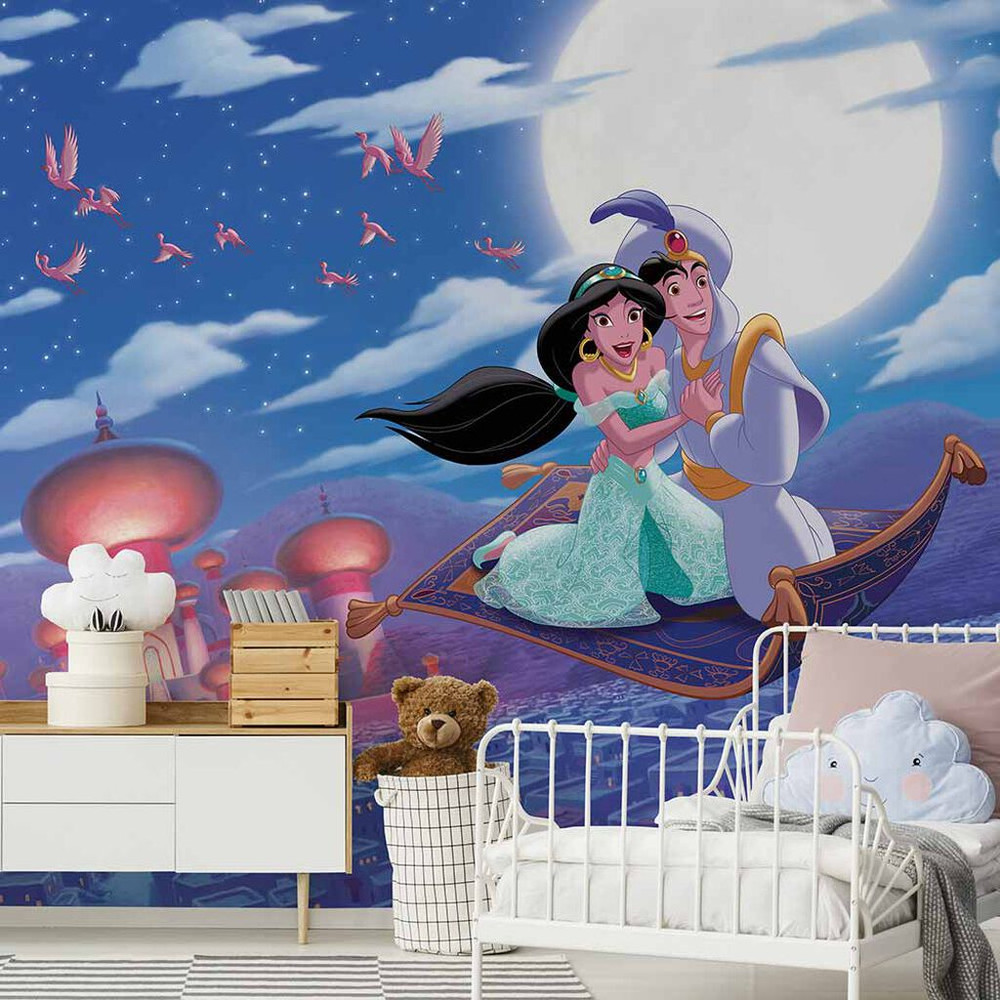 disney magic carpet ride mural