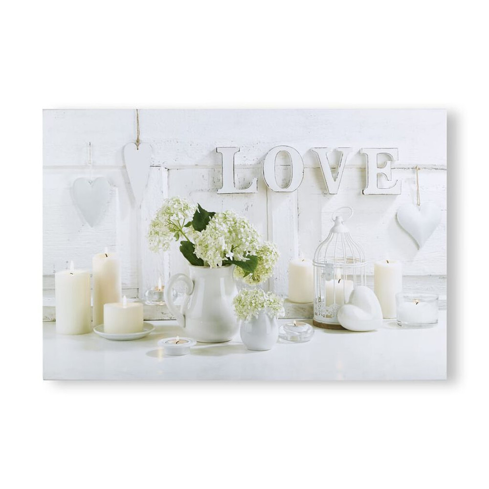 Hearts & Love LED Wall Art