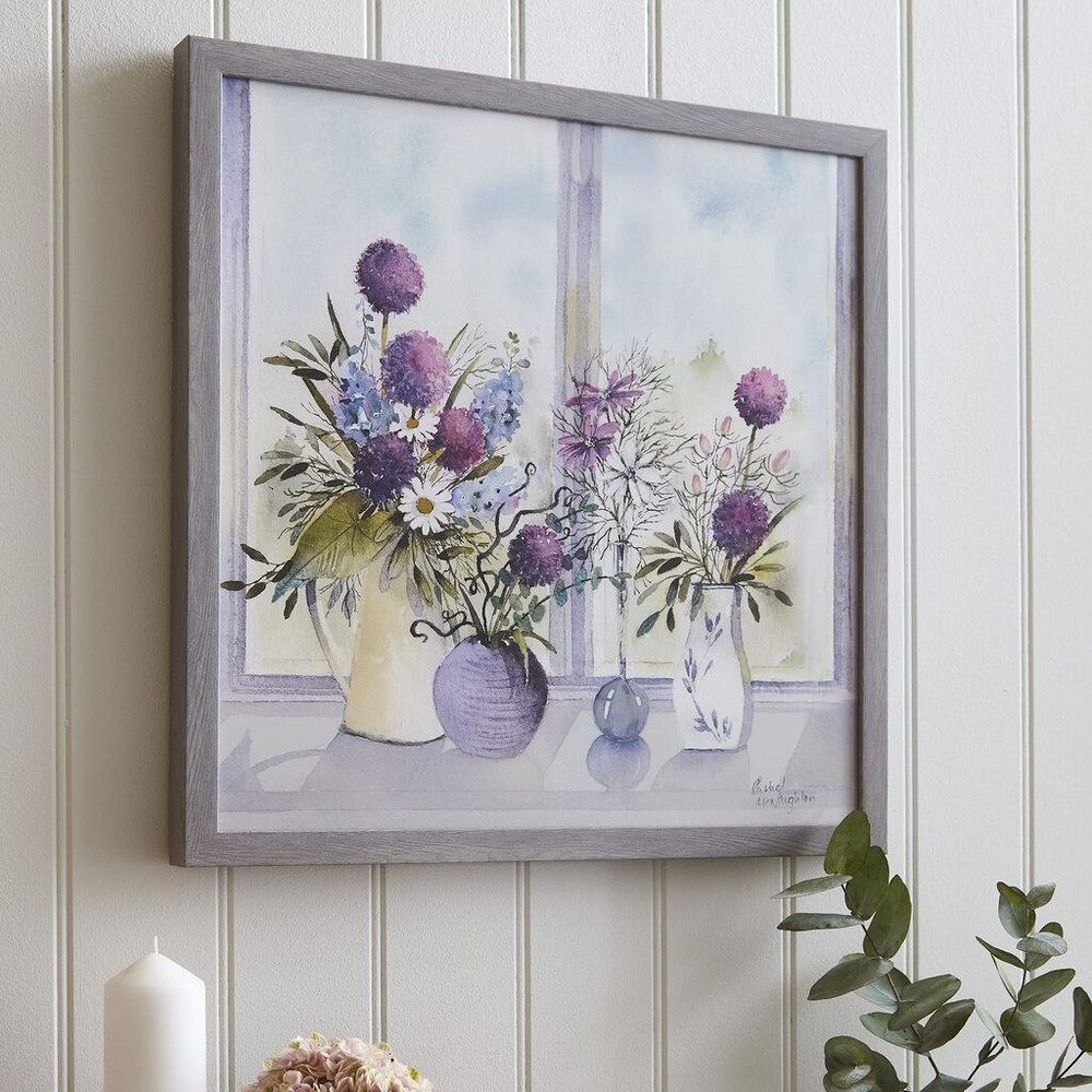 Allium Blooms Framed Print