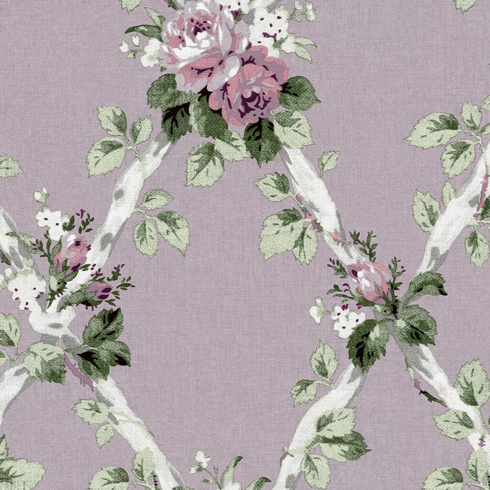 laura ashley elwyn grape wallpaper