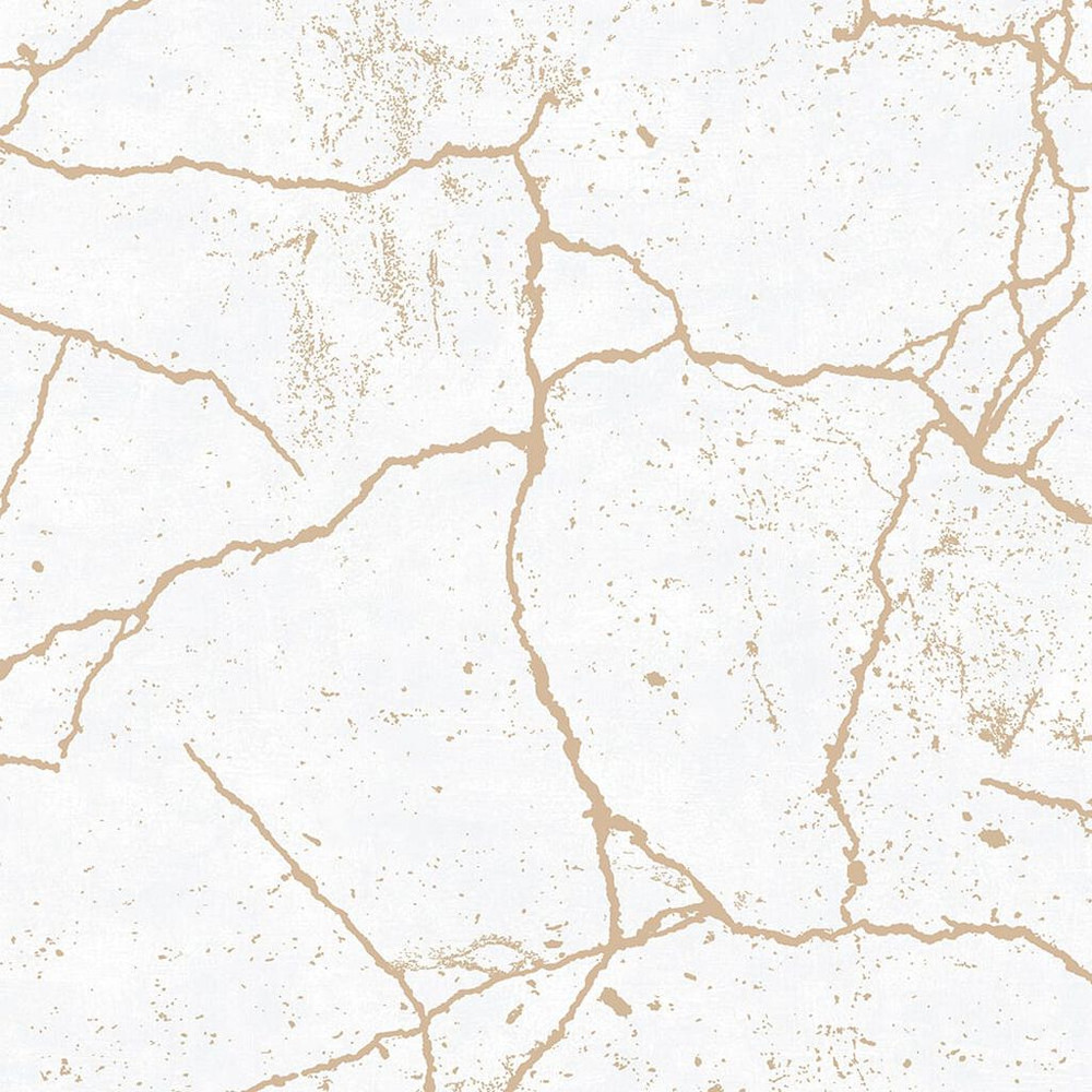 Kintsugi Gold Wallpaper