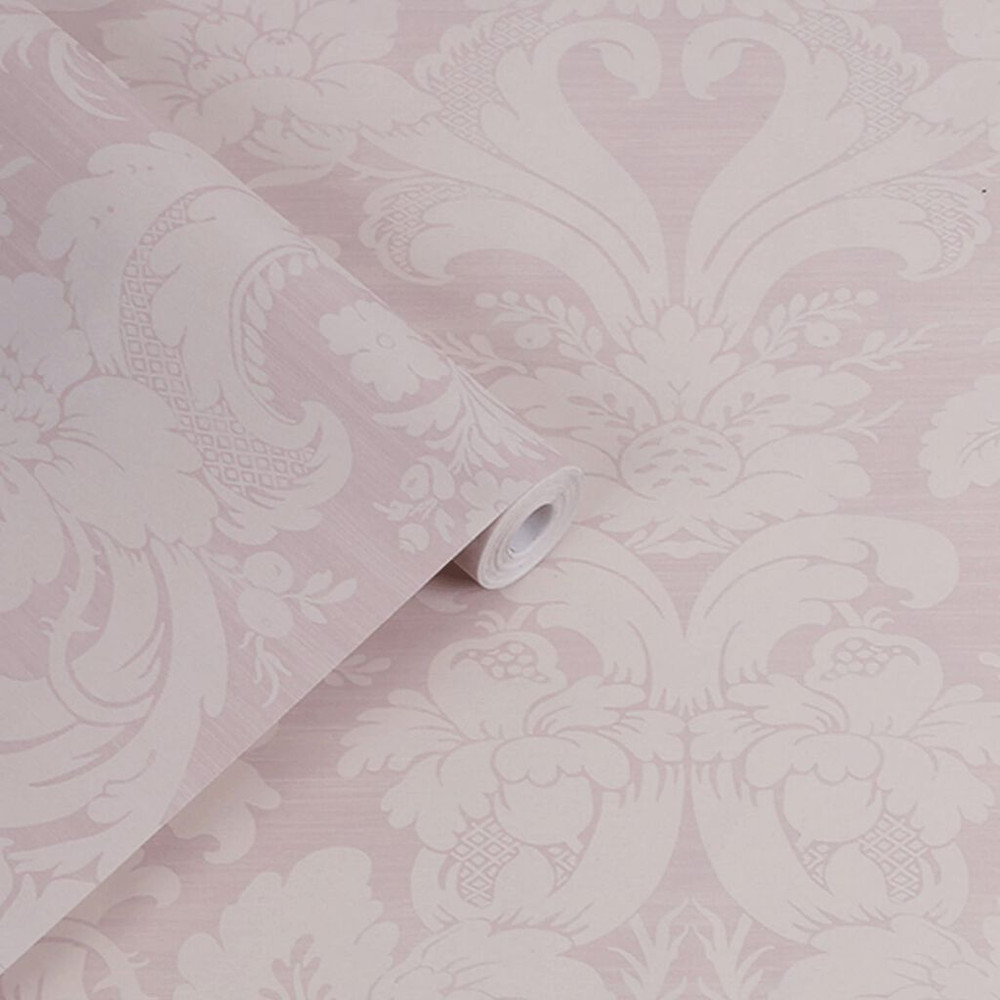 Laura Ashley Martigues Sugared Violet Wallpaper