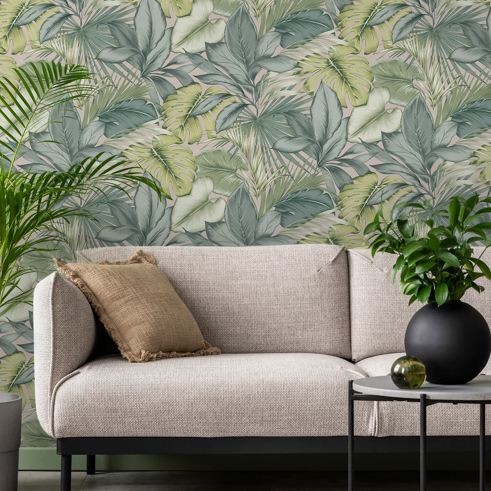 Tropicana Green Wallpaper