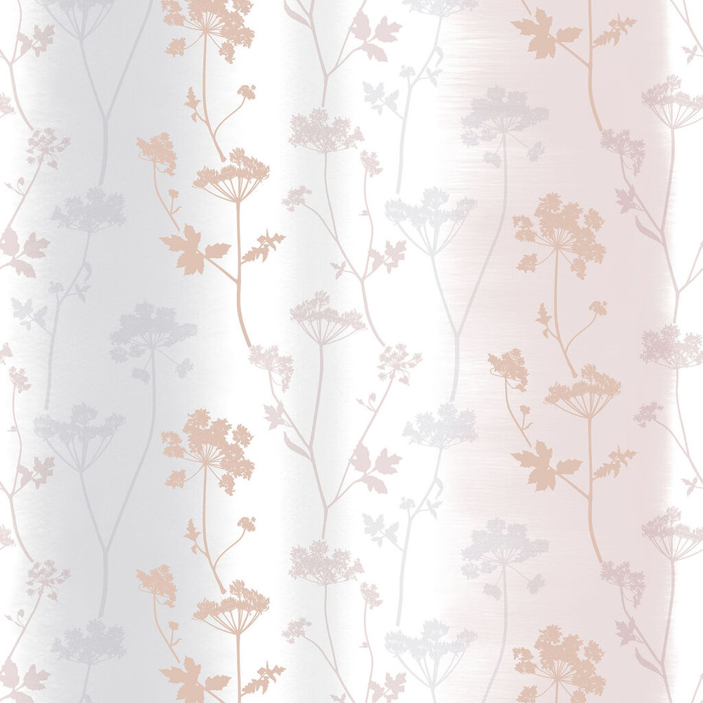 summertime blush & rose gold wallpaper