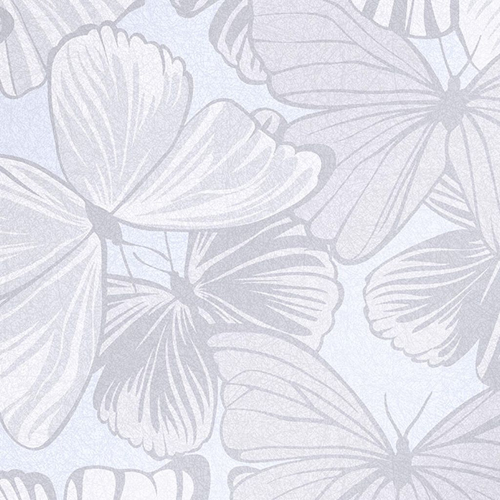 laura ashley butterfly garden sugared grey wallpaper