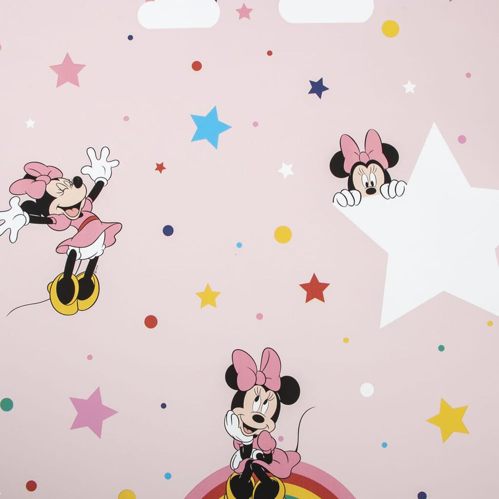 disney rainbow minnie wallpaper