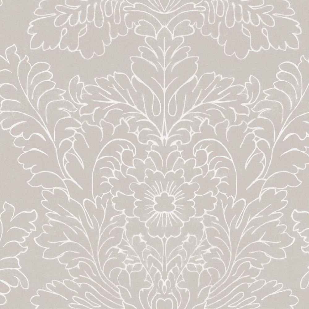 Laura Ashley Silchester Dove Grey Wallpaper