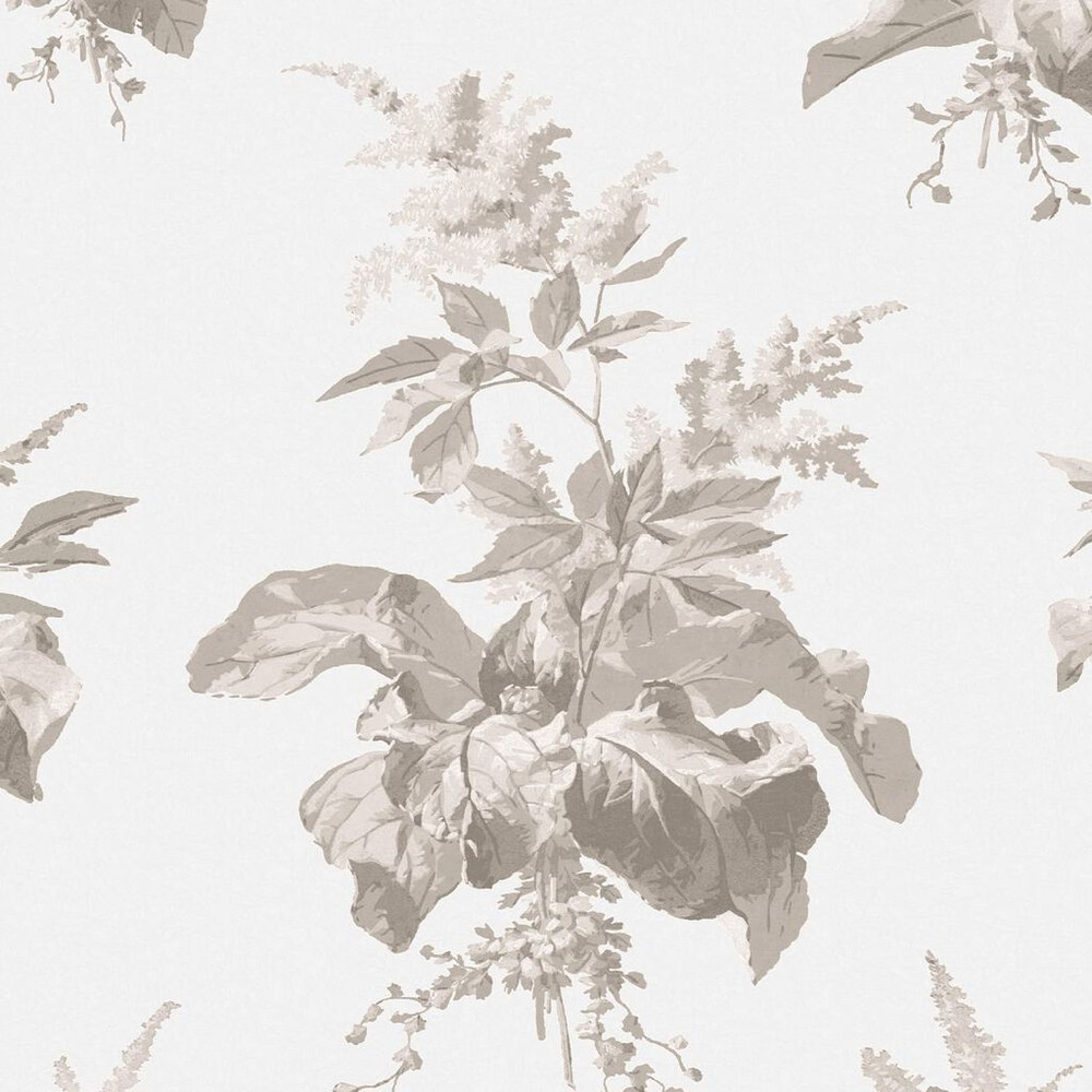 Laura Ashley Narberth Dove Gray Wallpaper