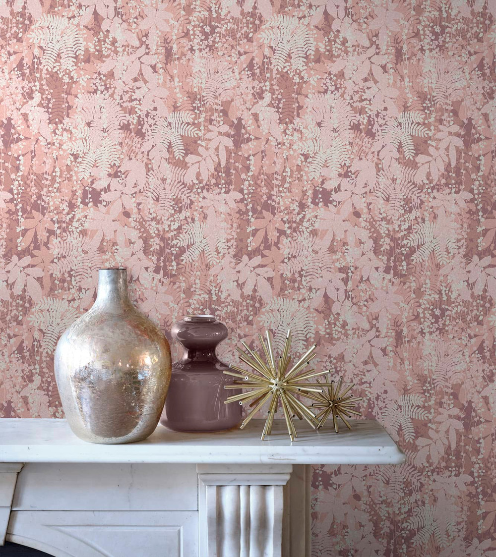 Canopy Antique Rose Wallpaper