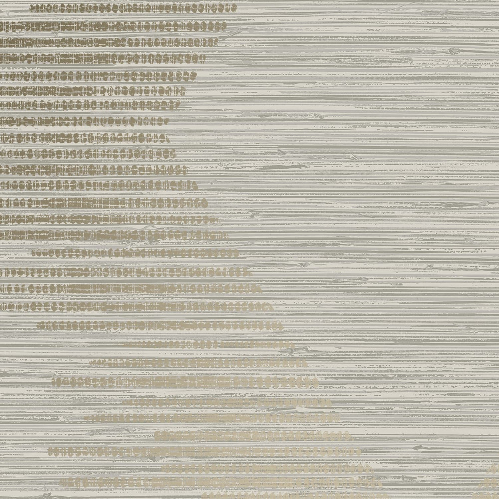 Serenity Geo Neutral And Gold Wallpaper