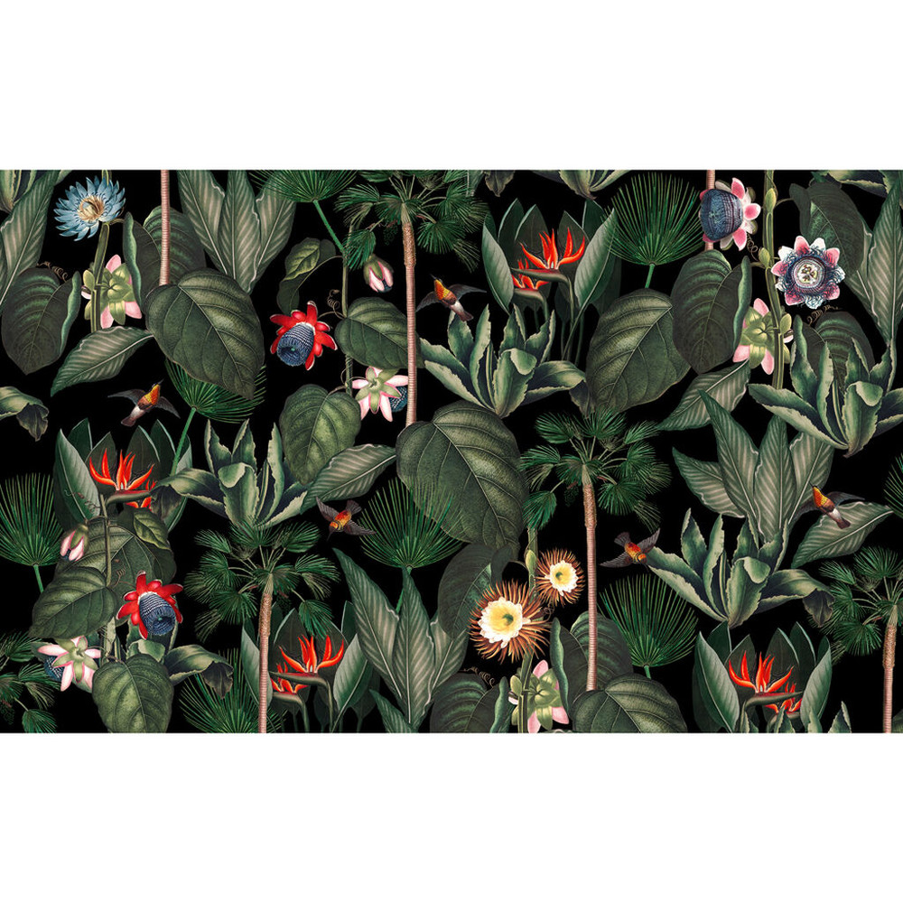 Botanique Jungle Night Bespoke Mural