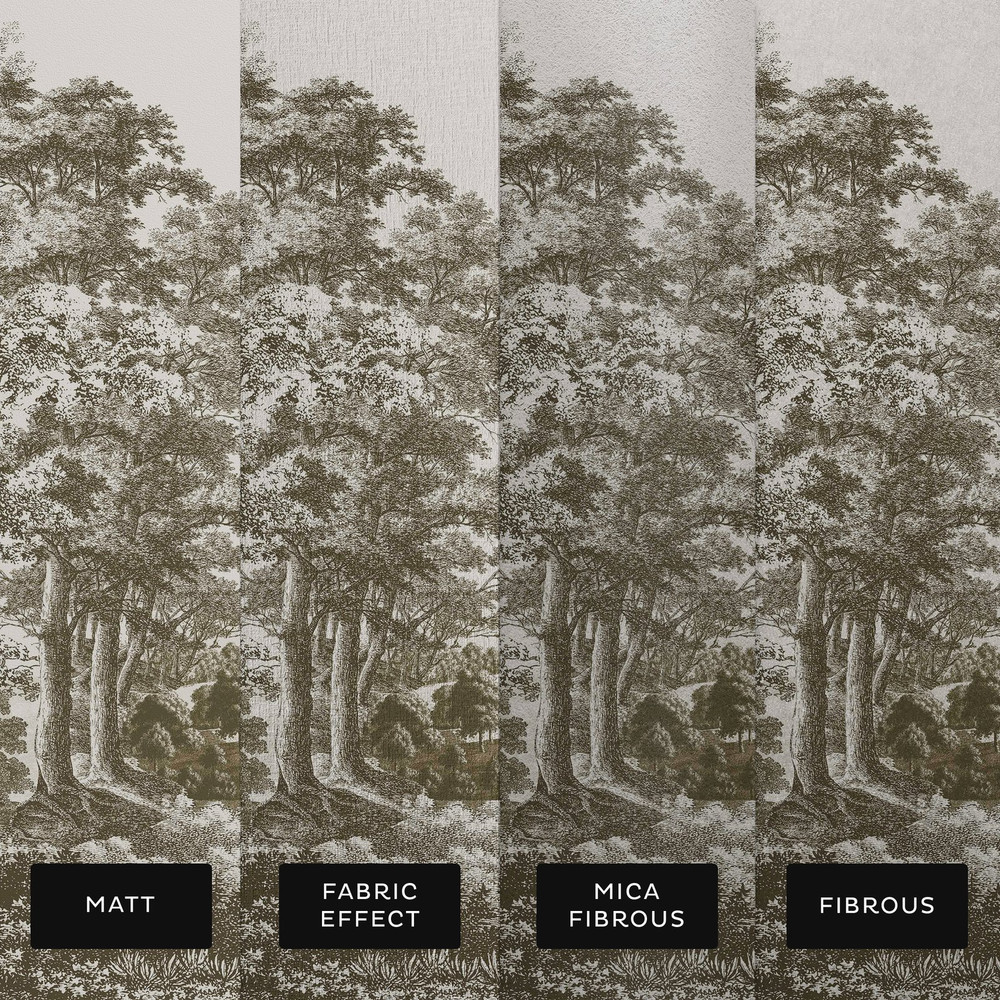 Stately Manor Sepia Bespoke Mural