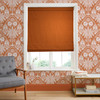 Opulence Orange Roman Shade