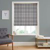 Heritage Plaid Grey Roman Blind