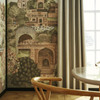The Lost City Soft Green Bespoke Mural