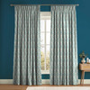 Rideaux Flame Leaf Sarcelle
