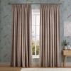 Palm Deep Blush Curtains 