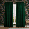 Lavish Emerald Curtains