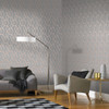 Archetype Grey & Rose Gold Wallpaper