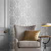 Antique Gris Wallpaper